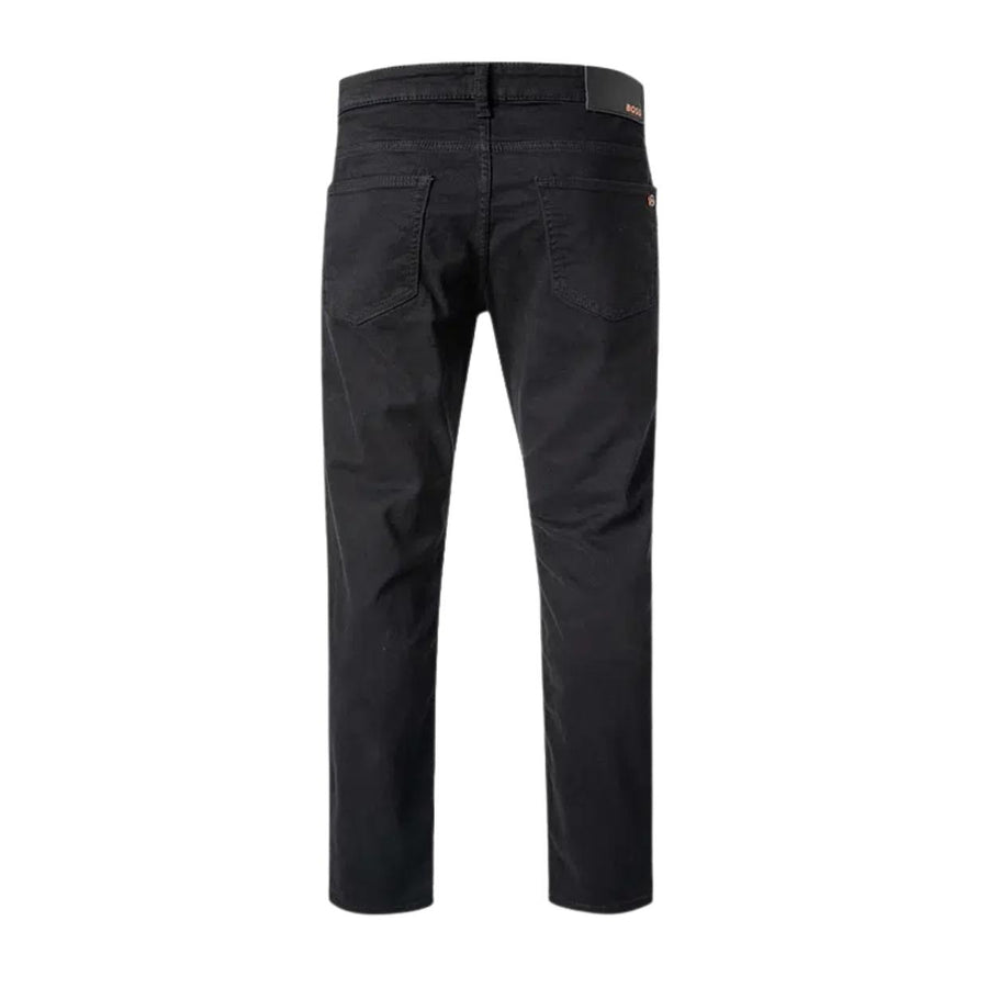 BOSS Delaware Bo Cobra Slim Fit Black Stretch Denim Jeans