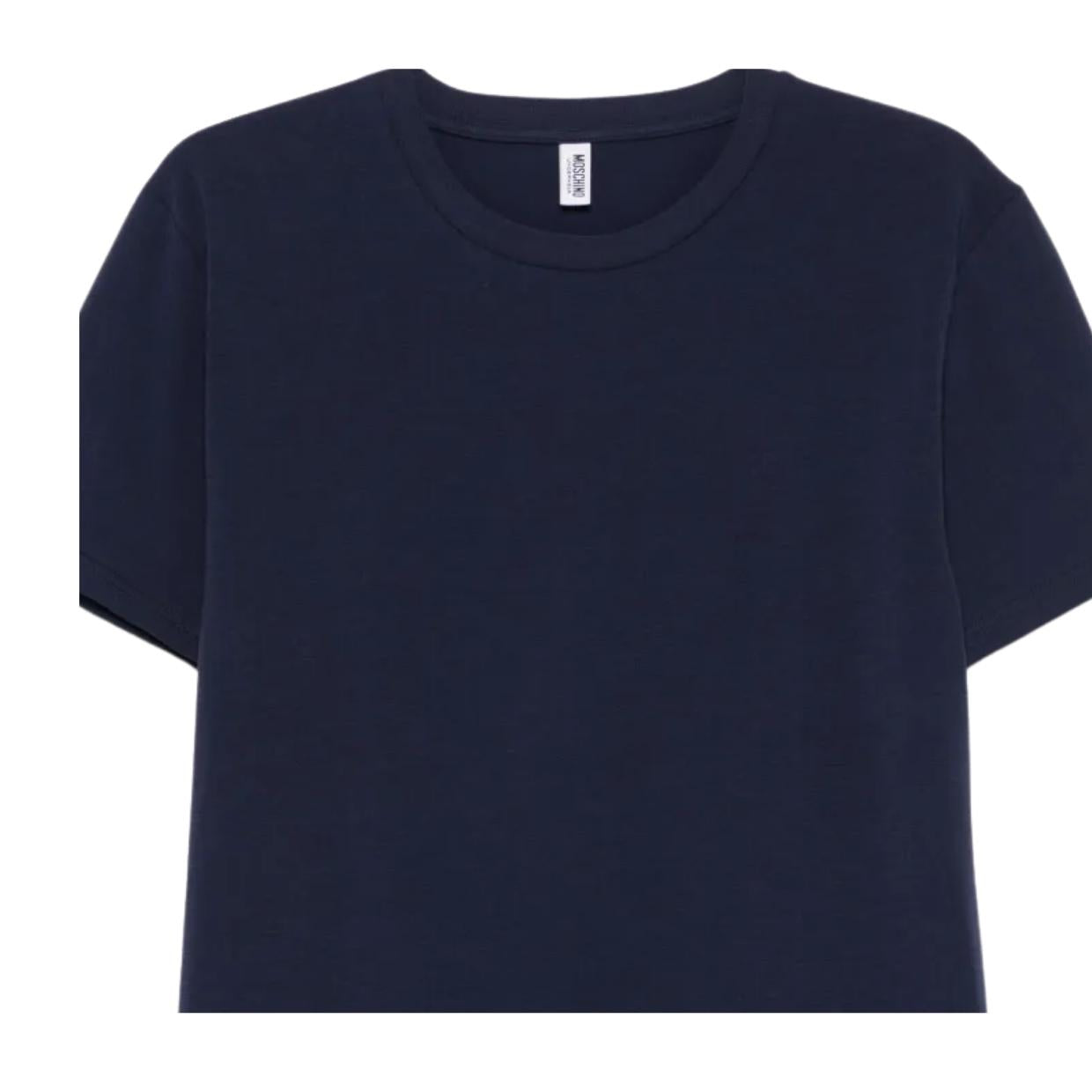 Moschino Underwear Teddy Bear Navy T-Shirt