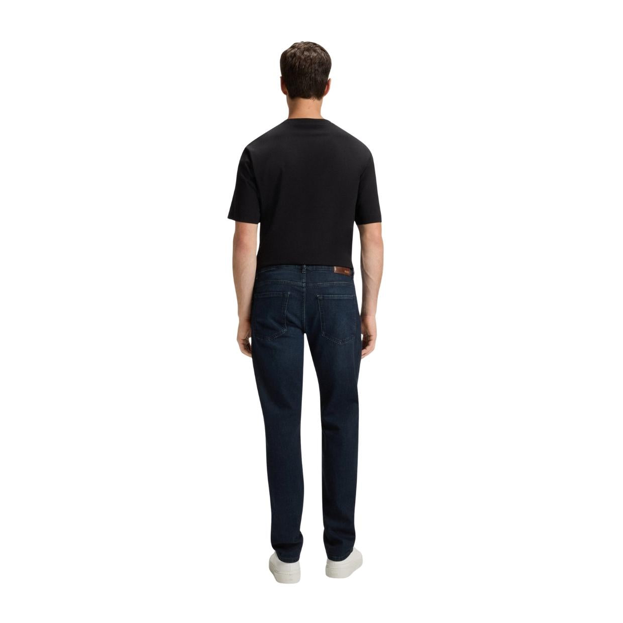 BOSS Re.Maine BC Horizon Dark Blue Regular Fit Stretch Denim Jeans