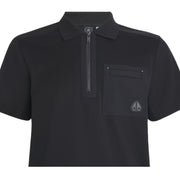 Moose Knuckles Dalon Black Polo Shirt