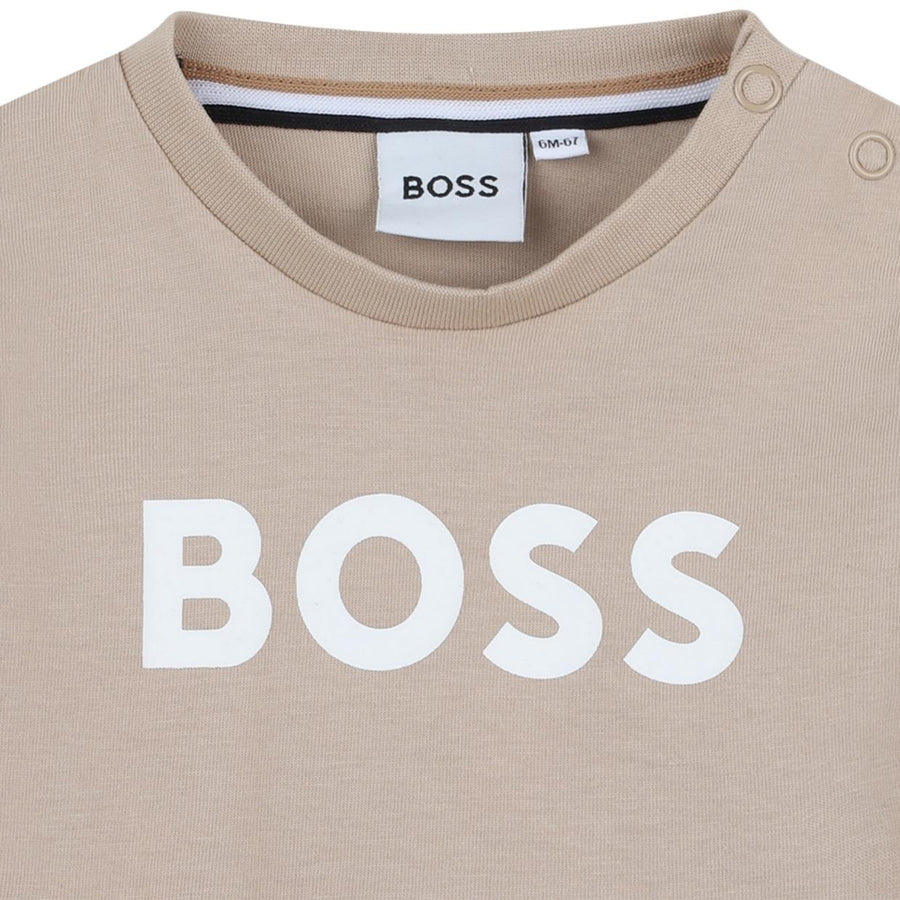 BOSS Baby Printed Logo Stone T-Shirt