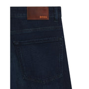 BOSS Re.Maine BC Horizon Dark Blue Regular Fit Stretch Denim Jeans