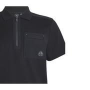 Moose Knuckles Dalon Black Polo Shirt