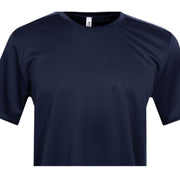 Moschino Underwear Rubberised Tape Logo Navy T-Shirt