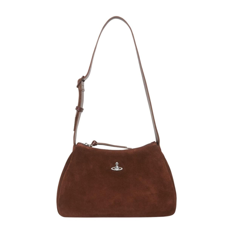 Vivienne Westwood Kate Chocolate Brown Shoulder Bags