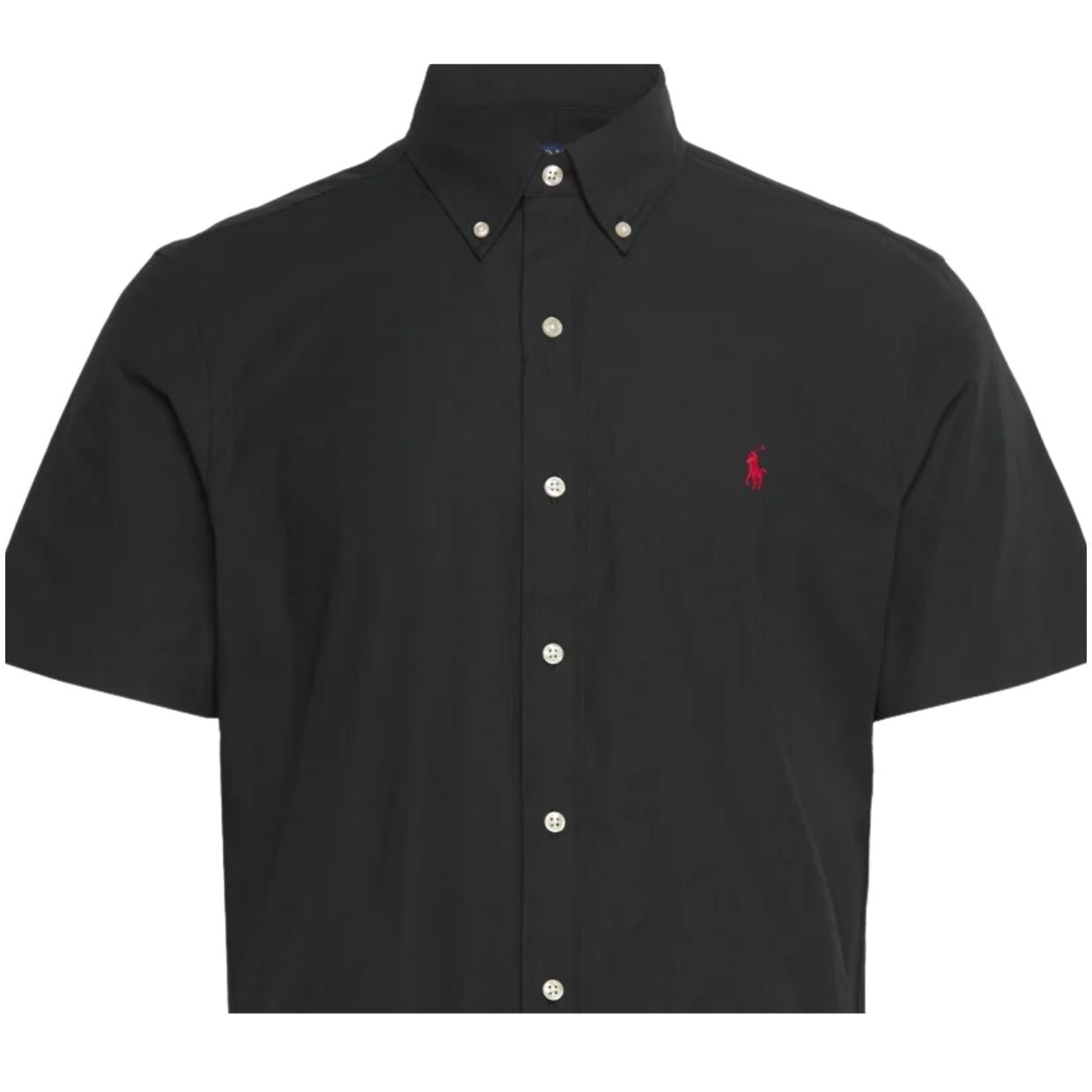 Polo Ralph Lauren Custom Fit Black Poplin Shirt