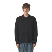 Pretty Green Whittaker Knit Black Shirt Sweater
