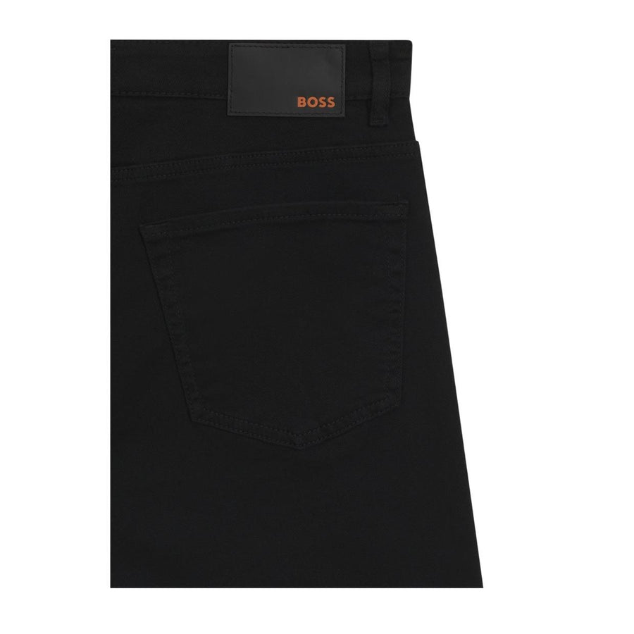 BOSS Re.Maine BC Cobra Regular Fit Black Stretch Denim Jeans