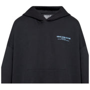 Versace Jeans Couture Printed Logo Black Hoodie