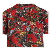 Vivienne Westwood Crazy Orbs Logo All-Over Red Classic T-Shirt