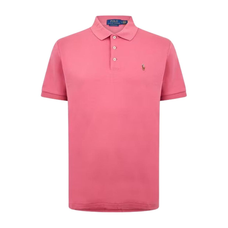 Polo Ralph Lauren Embroidery Logo Red Polo Shirt