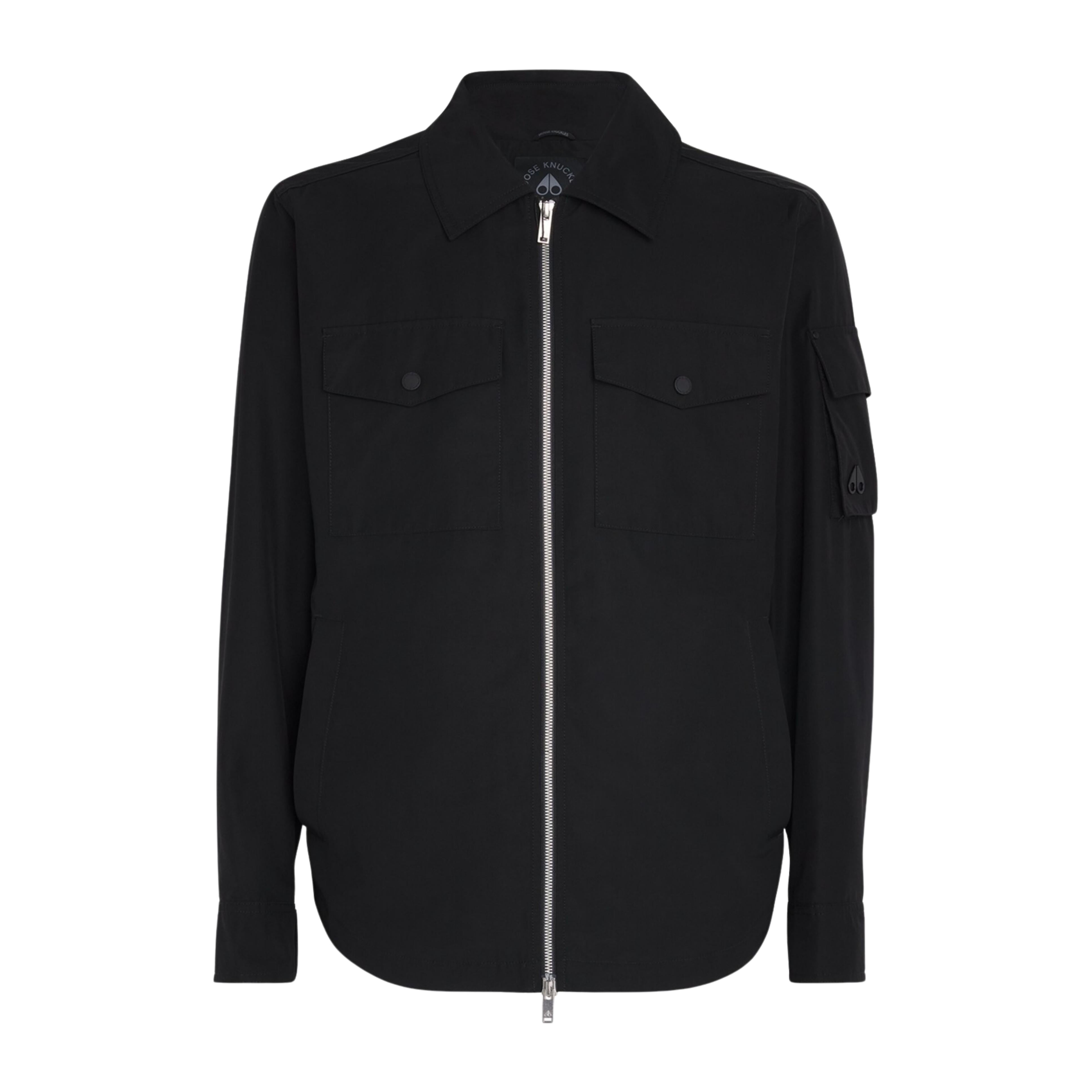 Moose Knuckles Charlesbourg Black Overshirt
