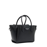 Emporio Armani Logo Small Black Tote Bag