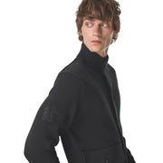 Pretty Green Temperance Funnel Neck Black Knit Sweater