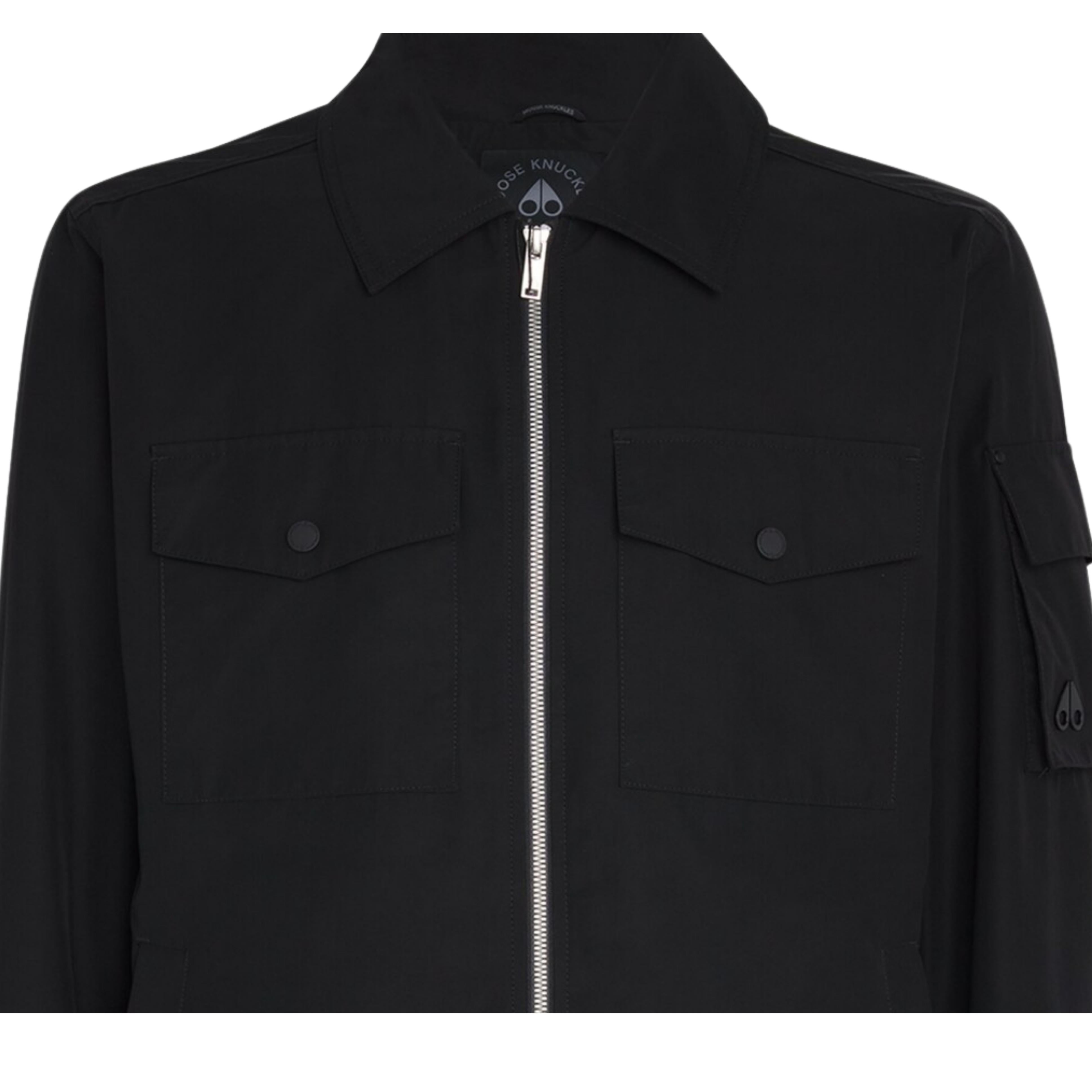 Moose Knuckles Charlesbourg Black Overshirt