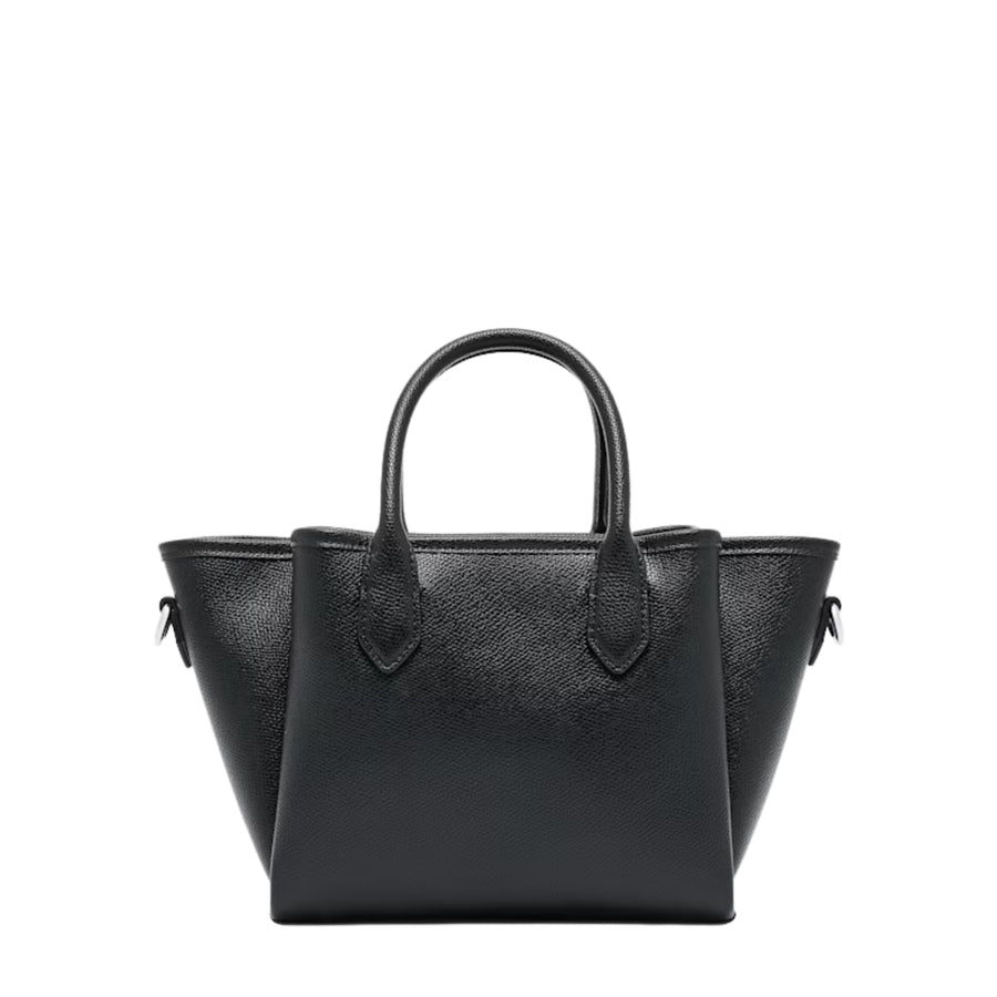 Emporio Armani Logo Small Black Tote Bag