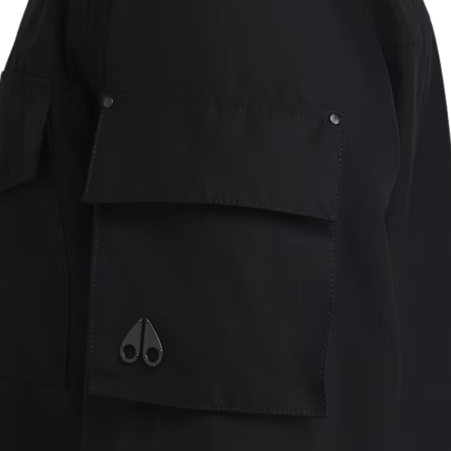 Moose Knuckles Charlesbourg Black Overshirt