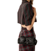 Vivienne Westwood Hazel Treasure Black Clutch Handbag
