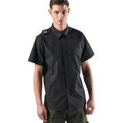 MA.STRUM Short Sleeve Cyclone Jet Black Shirt