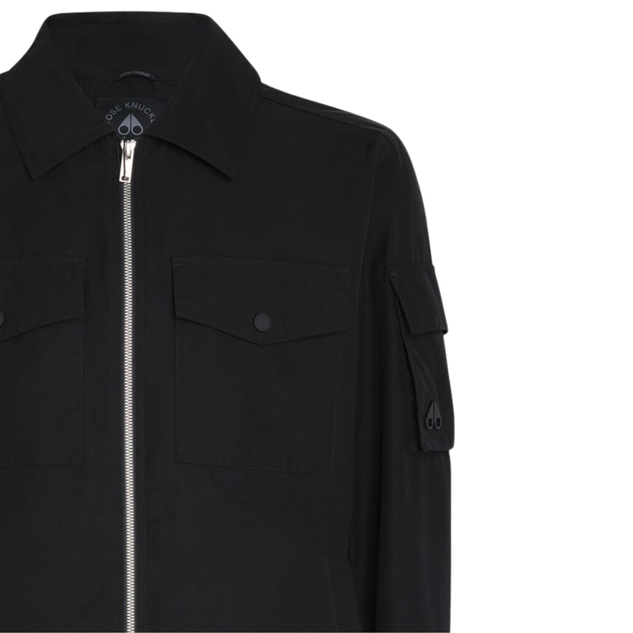 Moose Knuckles Charlesbourg Black Overshirt