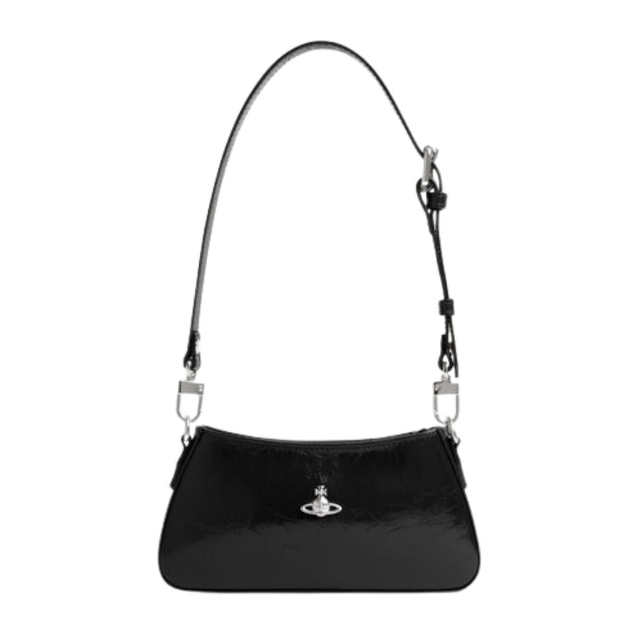 Vivienne Westwood Black Tasha Shoulder Phone Bag