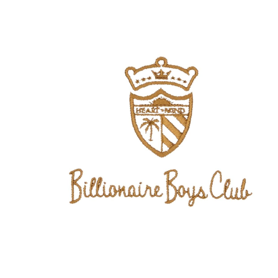 Billionaire Boys Club Clubhouse White Polo Shirt