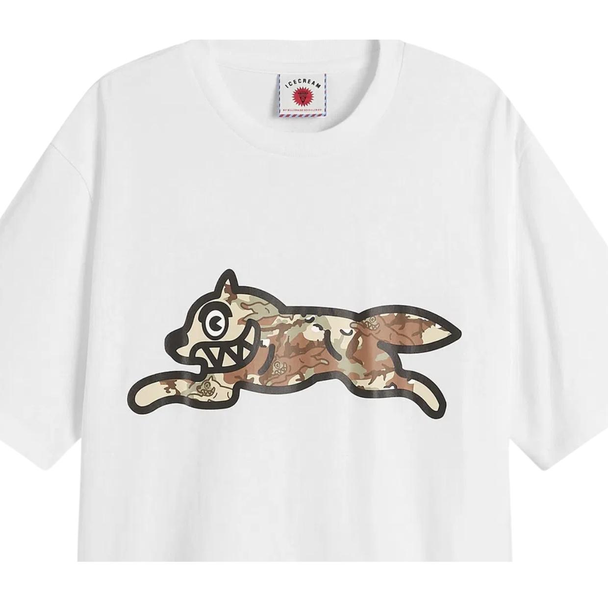 ICECREAM Choc Chip Running Dog White T-Shirt