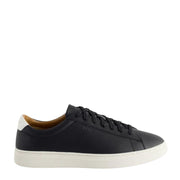 BOSS Kieran Black Coated Leather Trainers