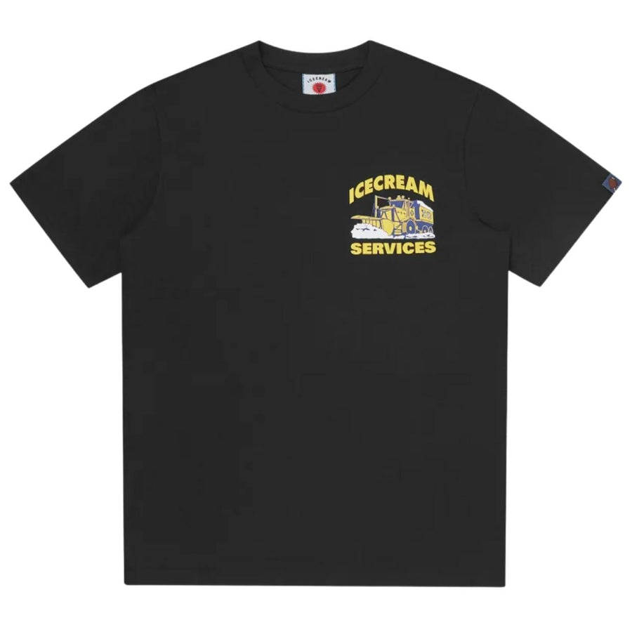ICECREAM Black IC Services T-Shirt
