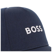 BOSS Baby Contrast Embossed Print Logo Baseball Cap