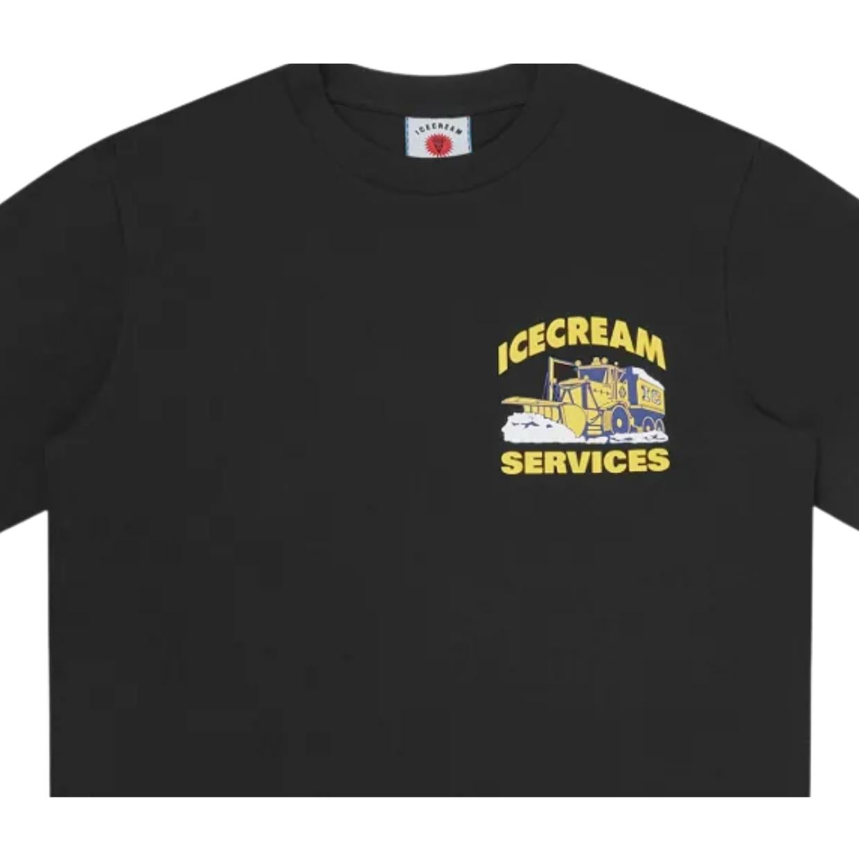 ICECREAM Black IC Services T-Shirt
