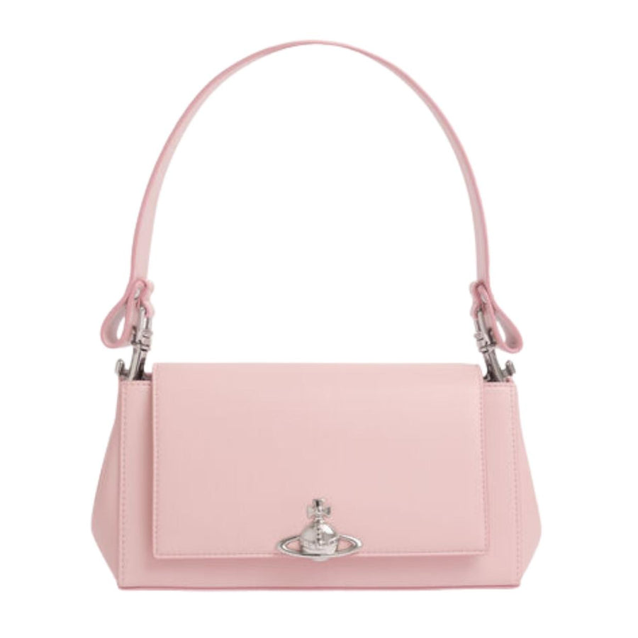 Vivienne Westwood Hazel Medium Pastel Pink Handbags