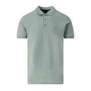 BOSS Embroidered Logo Paddy Light Green Polo Shirt