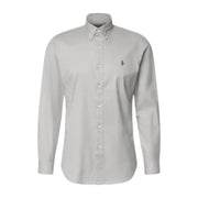 Polo Ralph Lauren Custom Fit Grey Oxford Shirt