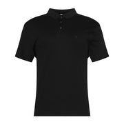 Calvin Klein Embroidered Logo Black Polo Shirt
