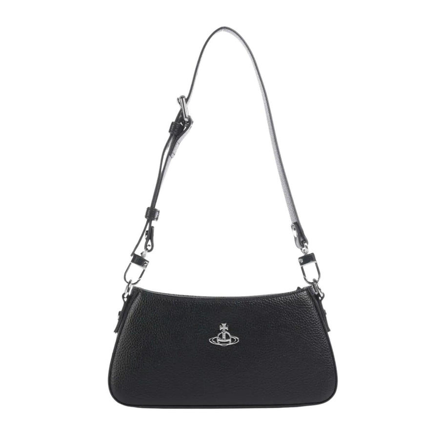 Vivienne Westwood Tasha Black Shoulder Bag