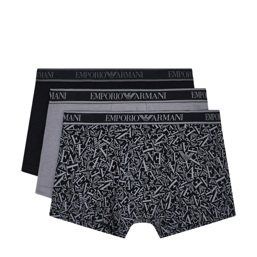 Emporio Armani Stretch Cotton Jersey Three-Pack Boxer