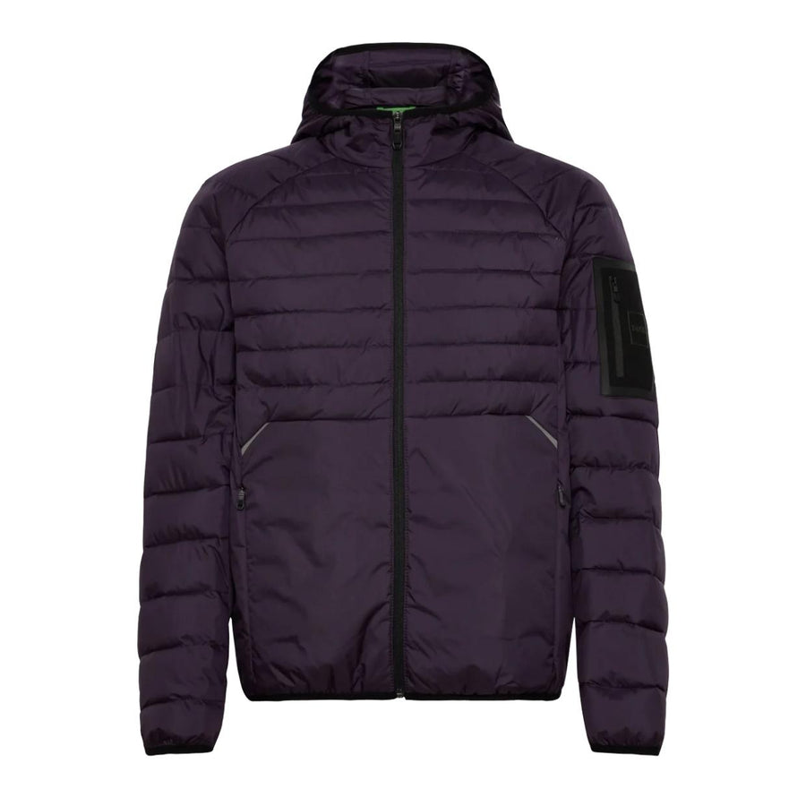 BOSS OW Urbanex Water-Repellent Purple Hooded Jacket
