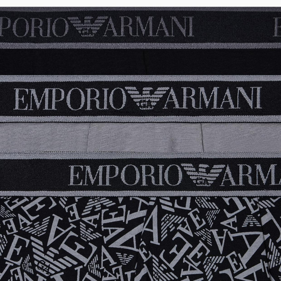 Emporio Armani Stretch Cotton Jersey Three-Pack Boxer