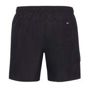BOSS Dive Black Cargo Pocket Swim Shorts