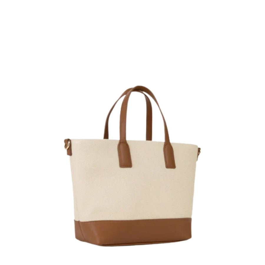 Valentino Bags Alexia Summer Natural/Cuoio Crossbody Bags