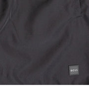BOSS Dive Black Cargo Pocket Swim Shorts