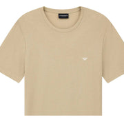Emporio Armani Bodywear Waffle Beige T-Shirt