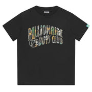 Billionaire Boys Club Kids Tree Camo Arch Logo Black T-Shirt