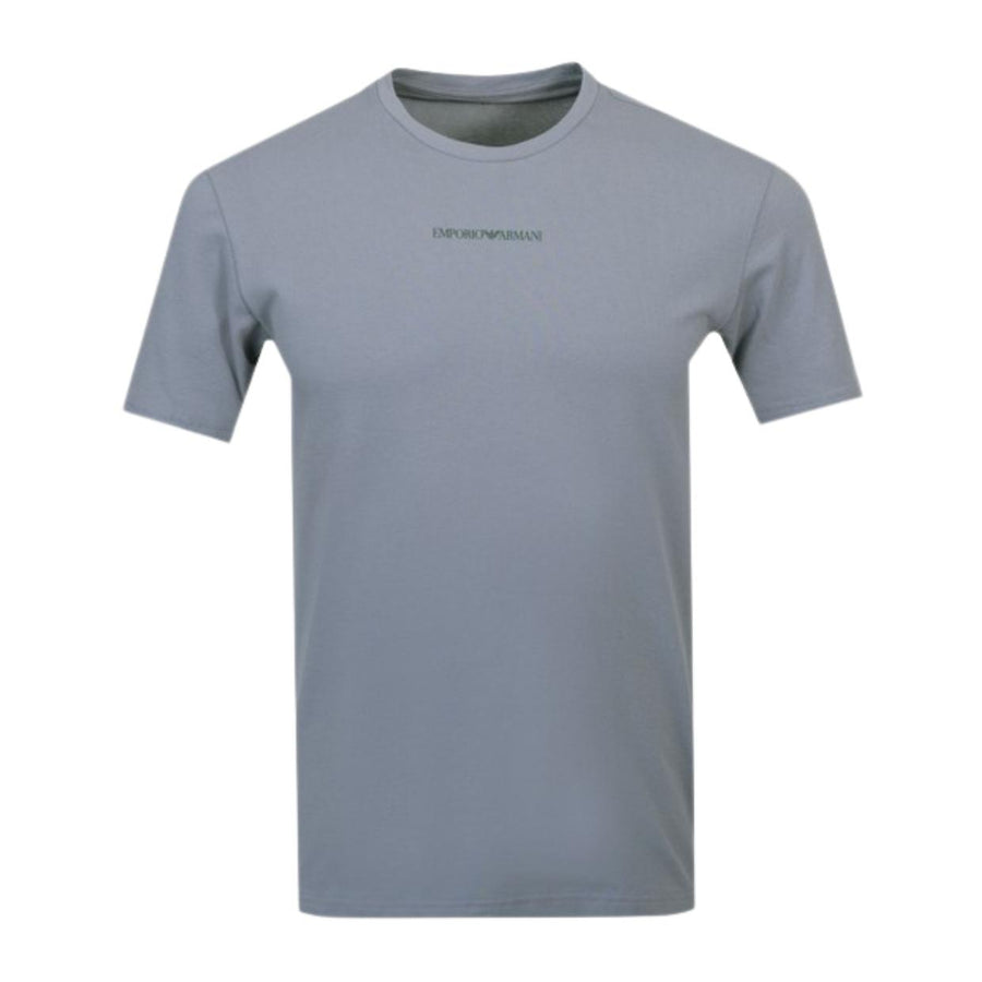 Emporio Armani Bodywear Soft Stretch Blue T-Shirt