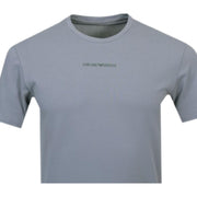 Emporio Armani Bodywear Soft Stretch Blue T-Shirt