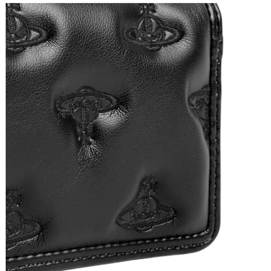 Vivienne Westwood Embossed Orb Flap Card Holder