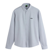 BOSS Embroidered Logo Motion Regular Fit Light Grey Shirt
