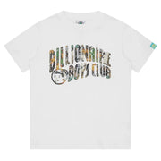 Billionaire Boys Club Kids Tree Camo Arch Logo White T-Shirt