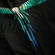 Marcelo Burlon Kids Icon Wings Black & Blue Puffer Jacket